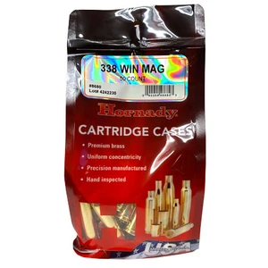 Hornady 338 Winchester Mag Unprimed Rifle Cases