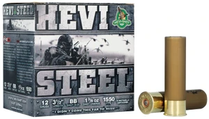 Hevi-Shot Hevi-Steel, 12 Gauge, BB Shot, 3-1/2 in, 1 3/8 oz, 1550 fps