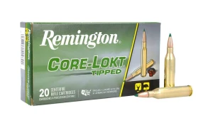 Remington Core-Lokt Tipped, 243 Win, 95 Grain, Core-Lokt Tipped, 3140 fps