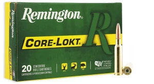 Remington Core-Lokt, 6.5 Creedmoor, 140 Grain, Pointed Soft Point Core Lokt, 2700 fps