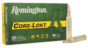 Remington 300 Win Mag, 180 Grain, Pointed Soft Point Core Lokt, 2960 fps