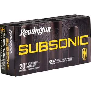 Remington Subsonic 360 Buckhammer 250 Grain Bonded Hollow Point