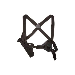 Uncle Mike's Vertical Shoulder Holster, Kodra, Black, RH, Size 15- Large Semi-Auto, 3.75"-4.5" Barrel