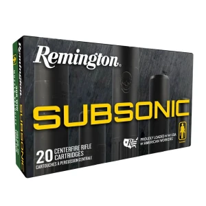 Remington Subsonic 308 Win, 205 Grain Hollow Point