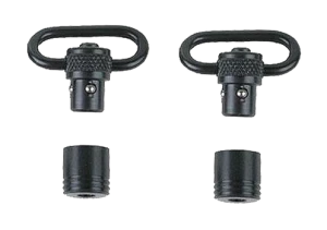Uncle Mike's Super Swivel Quick Detach, 100 Push Button, Blued 1"