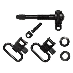 Uncle Mike's Quick Detach Sling Swivel Set Remington 742 ADL 1" Swivel Steel Blued