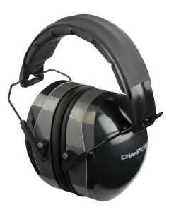 Champion Passive Ear Muffs – Gray/Black
