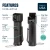 Mace Triple Action Spray - OC Pepper, Tear Gas & UV Dye Police Model, Black
