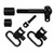 Uncle Mike's Quick Detach Sling Swivel Set Pre 1969 Remington 7600/760/760 ES 1" Swivel Steel Blued