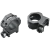 Weaver 1" High Four Hole Skeleton Rifle Scope Rings, Matte Black