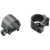 Weaver 1" Low Detachable Top Mount Rings, Matte Black