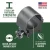 Weaver 1" Medium Detachable Top Mount Rings, Matte Black