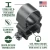 Weaver 1" See-Thru Detachable Top Mount Rings, Matte Black