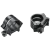 Weaver 1" Medium Matte Quad Lock Detachable Rings