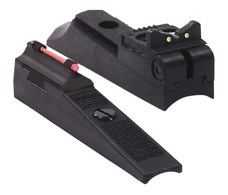Traditions Fiber Optic Sights - Round Barrel for In-Lines