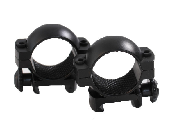Traditions 1" Medium Matte Weaver Style Scope Rings, Black