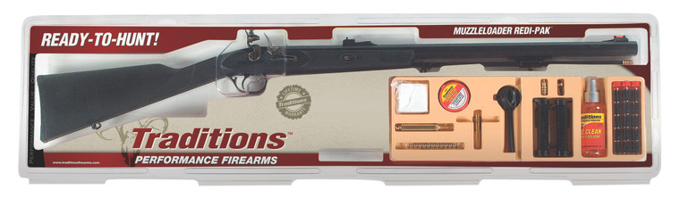 Traditions PA Pellet Ultra Light 50cal Flintlock Redi-Pak w/Accessories