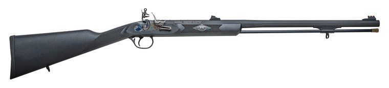 Traditions PA Pellet Ultra Light 50cal Flintlock, Black Synthetic, 26″ Black Cerakote