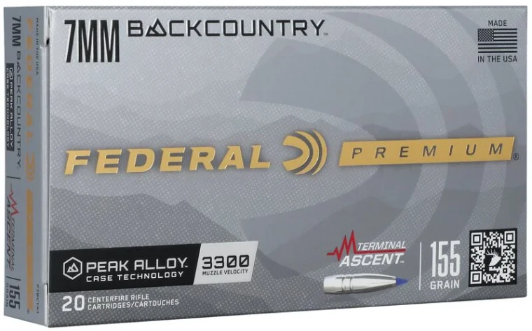 Federal 7mm Backcountry 155gr Terminal Ascent