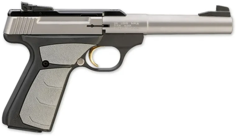 Browning Buck Mark Camper Stainless UFX - Calif. Compliant 22 LR • 5 1/2"