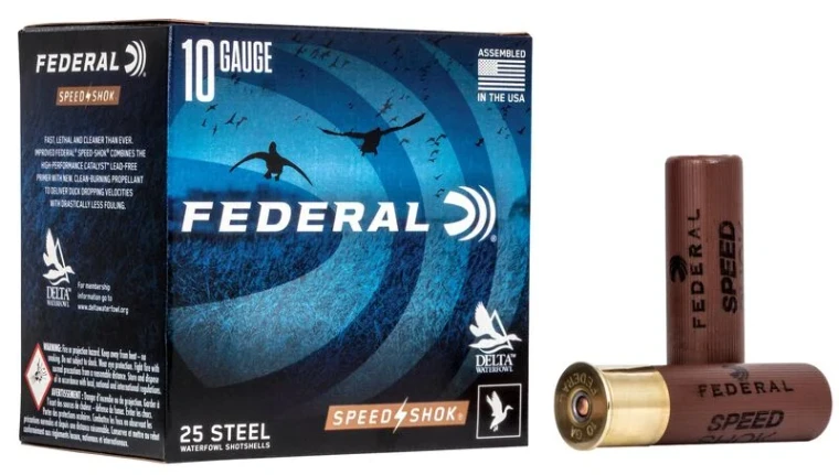 Federal Speed-Shok, 10 Gauge, 2 Shot, 3-1/2 in, 1 1/2 oz, 1450 fps
