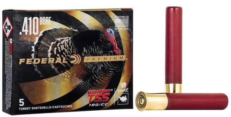 Federal Heavyweight TSS, 410 Bore, 9 Shot, 3 in, 13/16 oz, 1100 fps