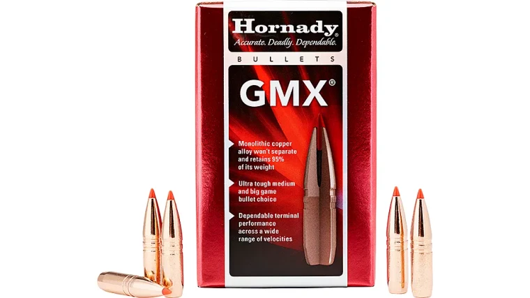 Hornady GMX Rifle Bullets, 6.8mm .277, 100 Grain Bullet Tips