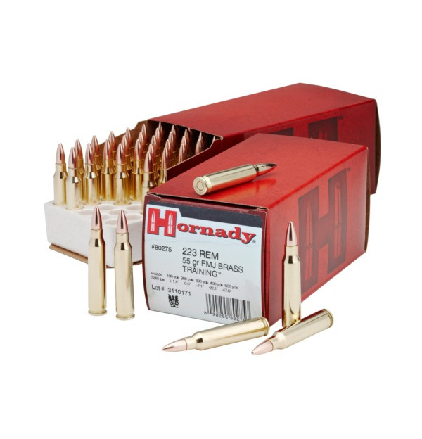 Hornady 223 Remington 55 gr FMJ/BT
