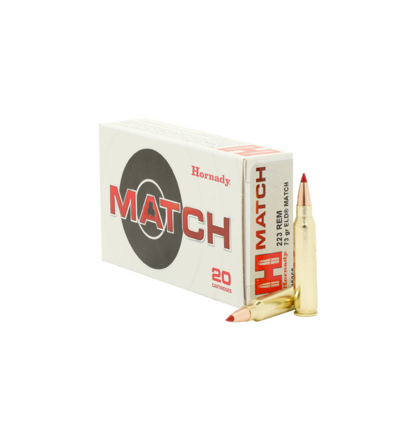 Hornady 223 Rem 73 gr ELD® Match