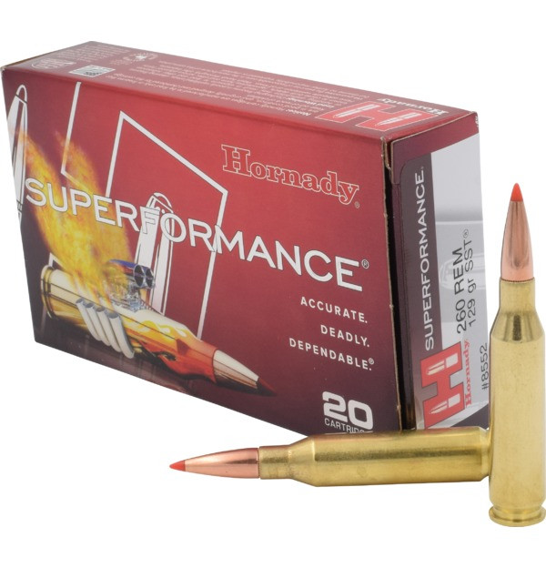 Hornady 260 Rem 129 gr SST® Superformance