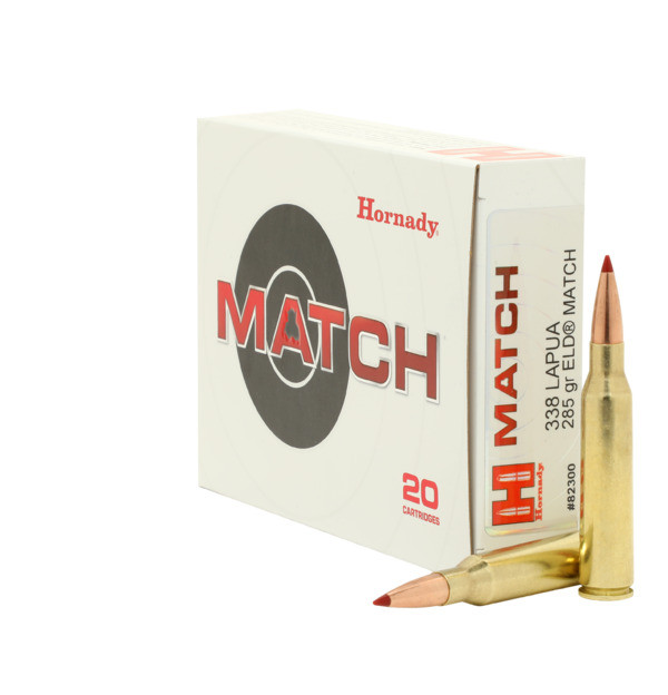 Hornady 338 Lapua 285 gr ELD® Match