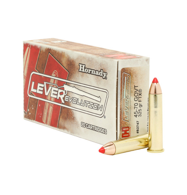 Hornady 45‑70 Government 325 gr FTX LEVERevolution