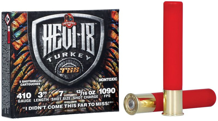 Hevi-Shot HEVI-18, 410 Bore, 7 Shot, 3 in, 13/16 oz, 1090 fps