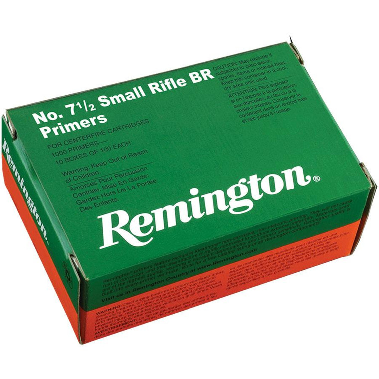 Remington 7 1/2 Small Rifle Primer (1000 ct)