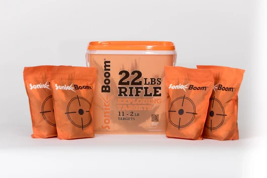 Sonic Boom 2 lb Exploding Rifle Target - 11 Pack
