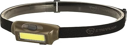 Streamlight Bandit USB Headlamp- Coyote with Green LED