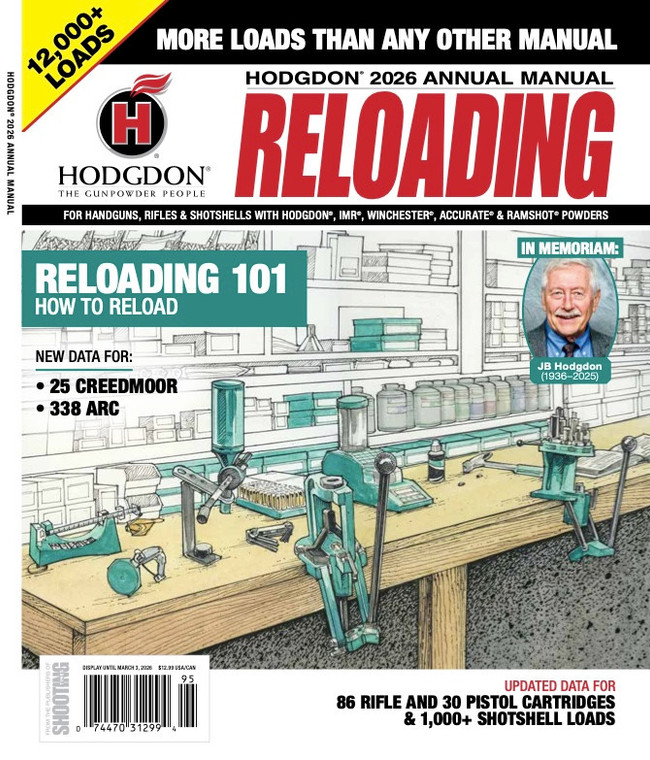 Hodgdon 2026 Annual Manual