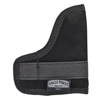 Uncle Mike's Inside the Pocket Ambidextrous Holster- Size 3- Sub-compact 9mm/.40 autos
