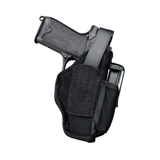 Uncle Mike's Sidekick Hip Holster w/ Mag Pouch, Ambidextrous- Size 5- 4-1/2" to 5" Barrel Large Autos