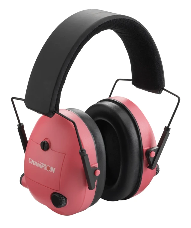 Champion Electric Ear Muffs - Pink