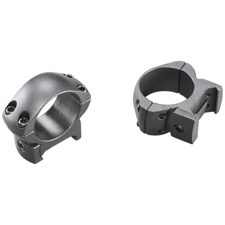 Weaver 1" Medium Matte Grand Slam Steel Top Mount Rings