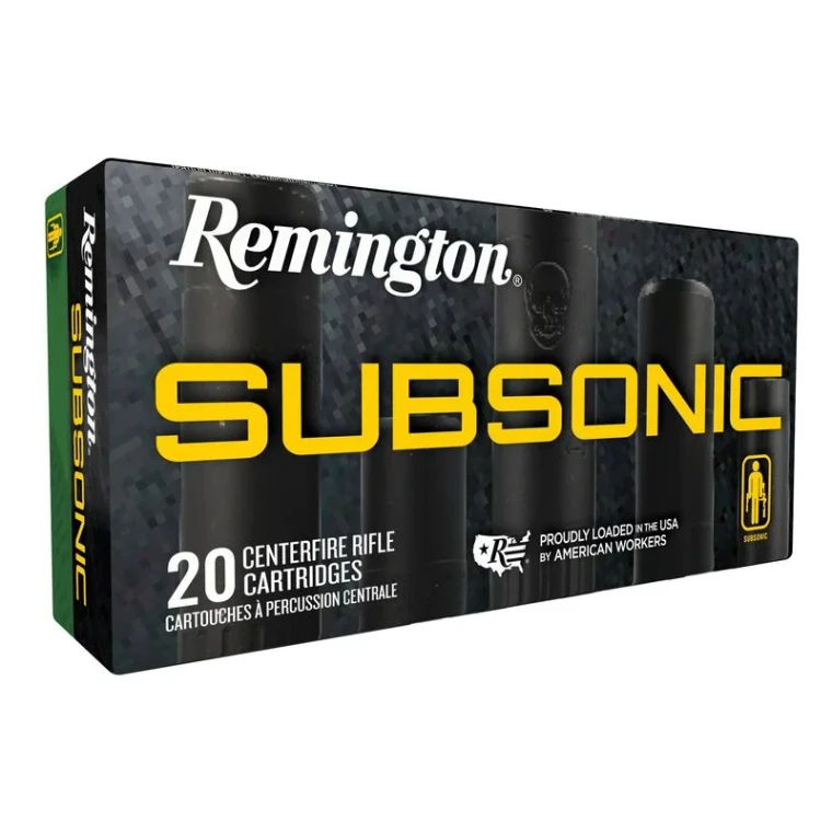 Remington Subsonic 45-70 Gov't 300 Grain Bonded Hollow Point