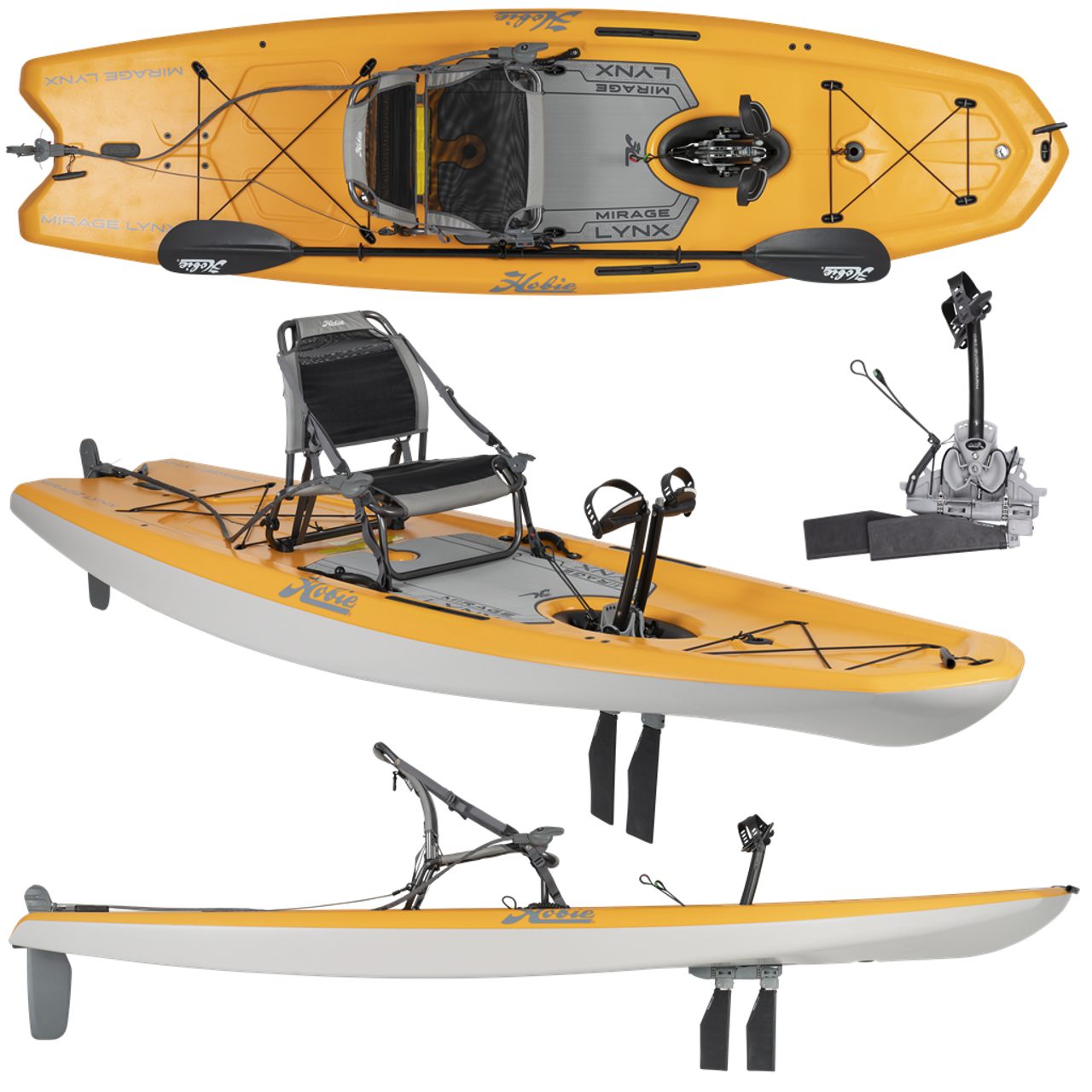 Sunshade bimini cover for Hobie kayaks