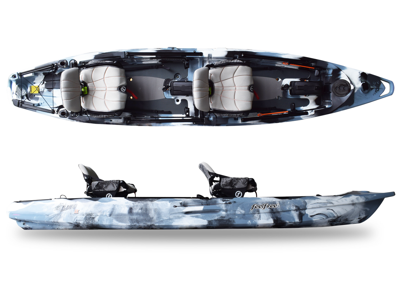 Feelfree Lure II Tandem Kayak Winter Camo