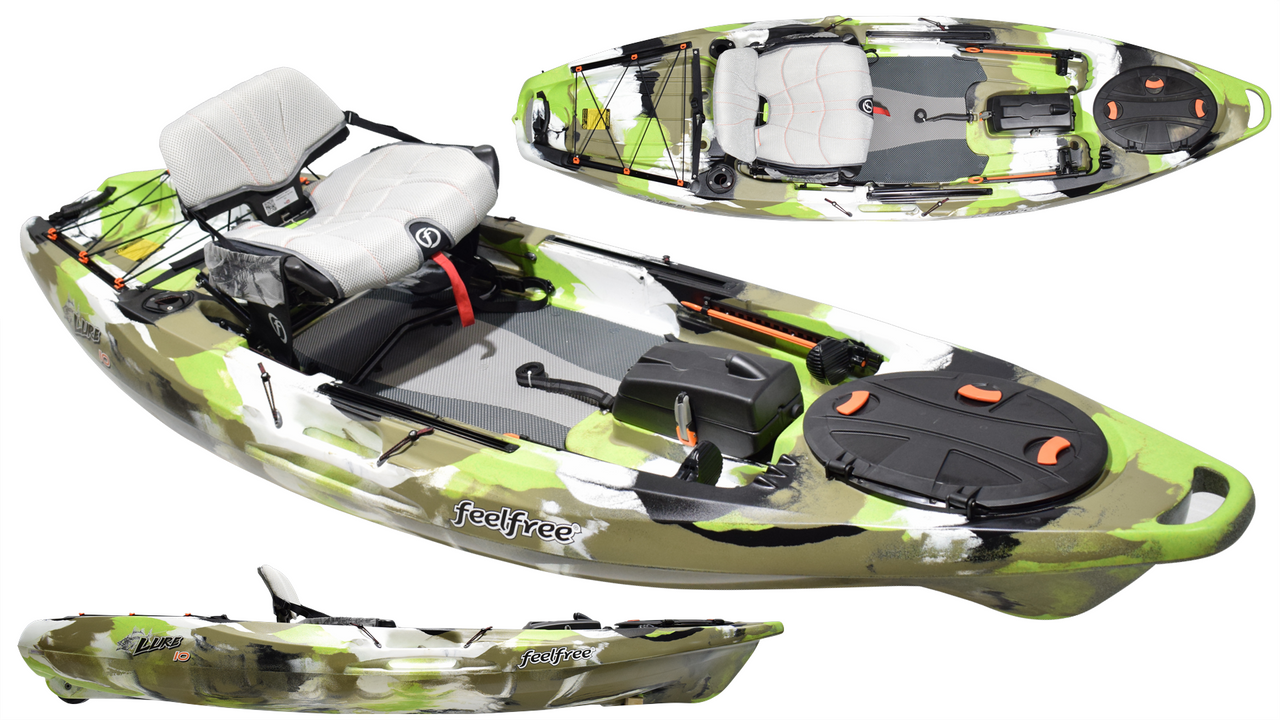 Feelfree LURE 10 V2 Kayak – Lime Camo