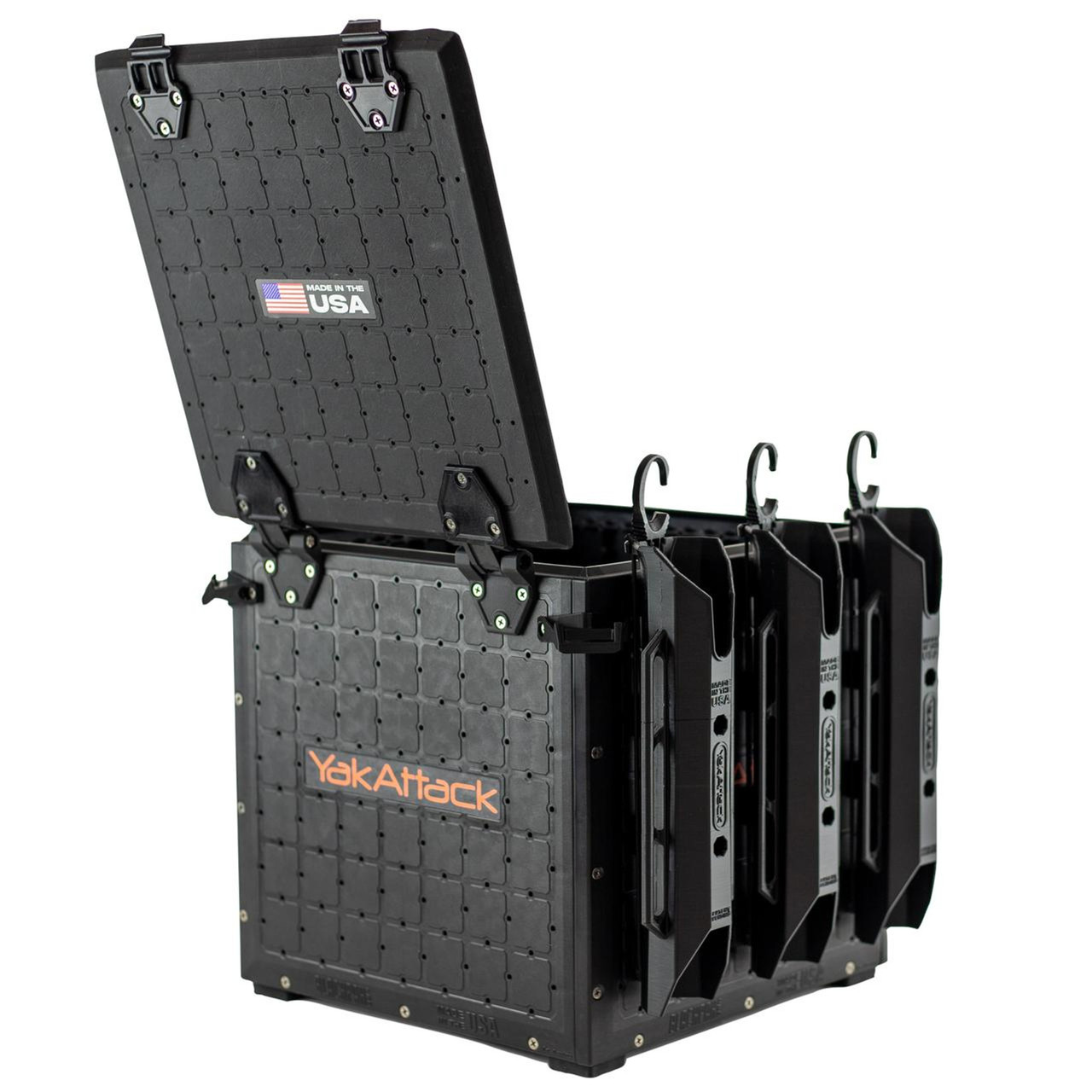 YakAttack BlackPak Pro Kayak Fishing Crate - 13 x 13 - Kayak City