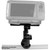 YakAttack Rectangular Fish Finder Mount with Track Mounted LockNLoad Mounting System