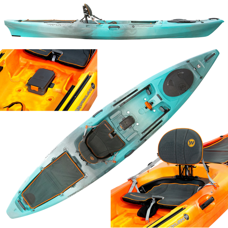 Wilderness Systems Tarpon 120 - Sit on Top Kayak | Breeze Blue