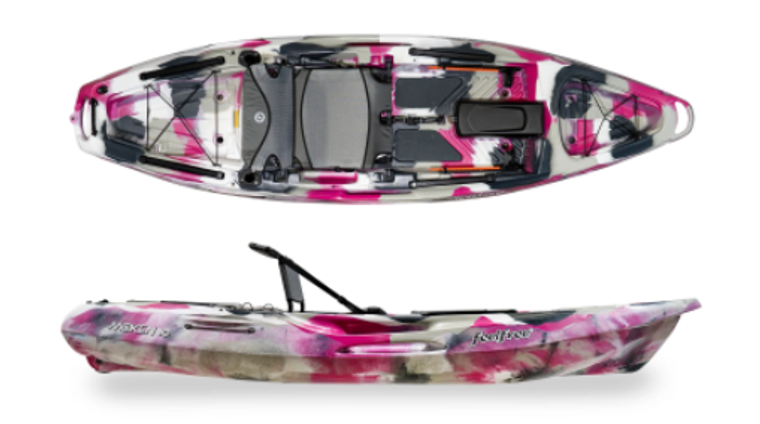 FeelFree Moken 10 Standard v2 - Fishing Kayak | Pink Camo