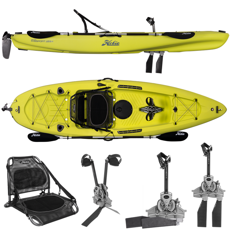 Hobie Mirage Passport 12 R - Pedal Kayak | Seagrass